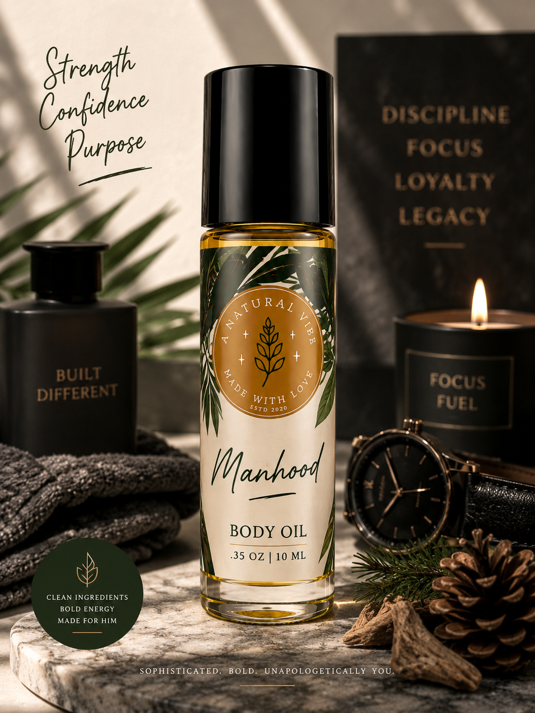 BODY OIL ROLL ON