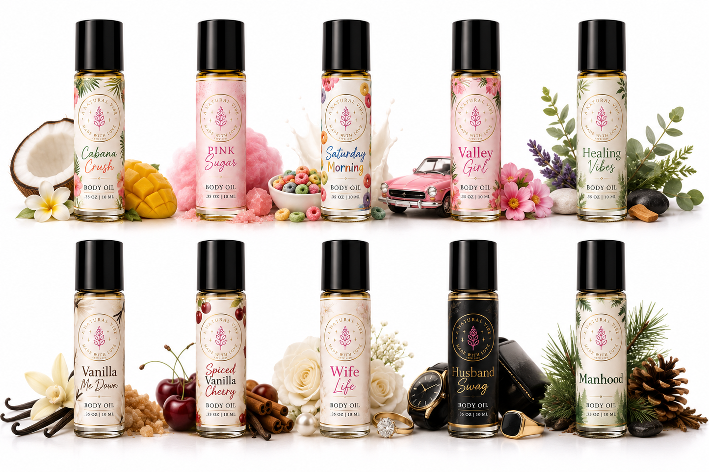 BODY OIL ROLL ON